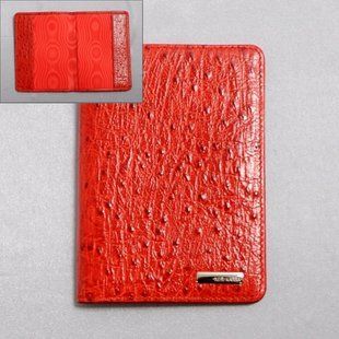 Обложка для паспорта Neri Karra из натуральной кожи 0040.1-17.50 красный