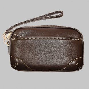 Борсетка Neri Karra з натуральної шкіри 0947nb.03.49 коричнева