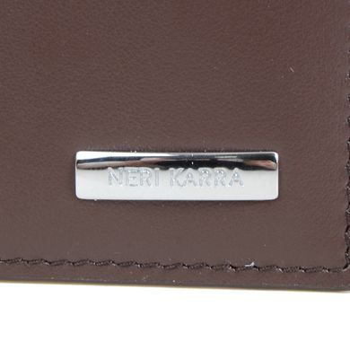 Кошелёк мужской Neri Karra из натуральной кожи 0468.3-01.49 коричневый