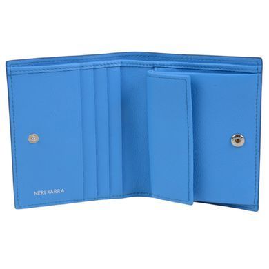 Кошелёк женский Neri Karra из натуральной кожи  0504.141.46/301.46 голубой