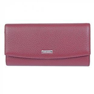 Кошелек женский из натуральной кожи Neri Karra eu0513.55.10 бордовый