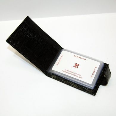 Класична візитниця Karra з натуральної шкіри k10020.532.01