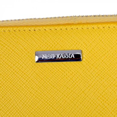Кошелек женский Neri Karra из натуральной кожи 4215.47.91 желтый