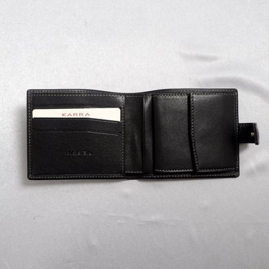 Кошелёк мужской Karra из натуральной кожи k10101s.502.01 чёрный