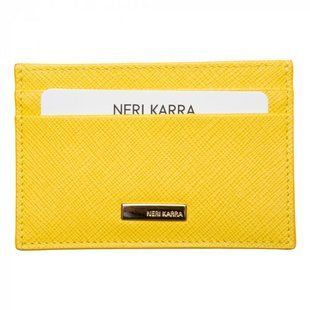 Кредитница Neri Karra из натуральной кожи 0134.47.91 жёлтая