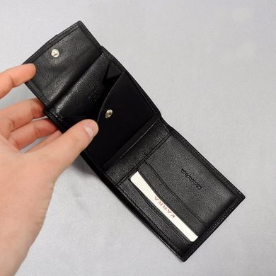 Гаманець чоловічій Karra з натуральної шкіри k10101.502.01 чорний