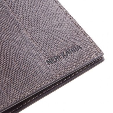 Кошелек мужской Neri Karra из натуральной кожи 0429hs.1-42.60/3-01.49 тёмно коричневый