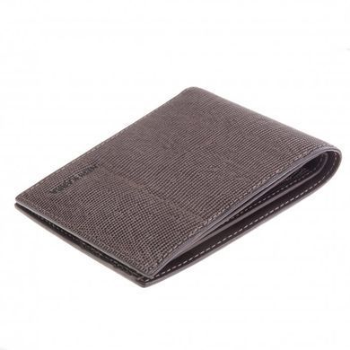 Кошелек мужской Neri Karra из натуральной кожи 0429hs.1-42.60/3-01.49 тёмно коричневый