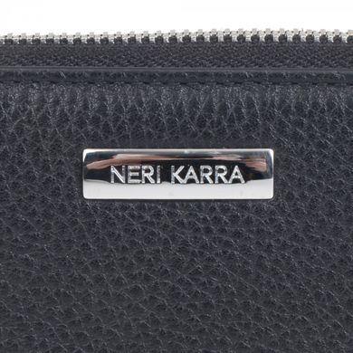 Кошелек женский Neri Karra из натуральной кожи 0574.05.01 чёрный