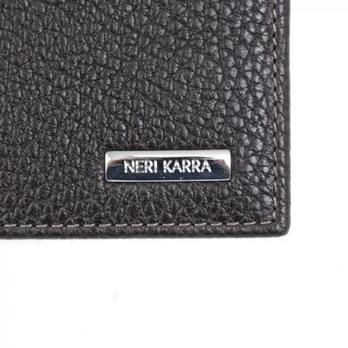 Гаманець чоловічий Neri Karra з натуральної шкіри 0380ns.55.49 коричневий