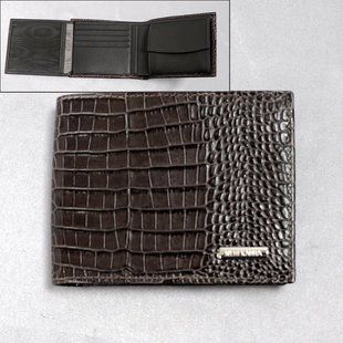 Кошелек мужской Neri Karra из натуральной кожи 0380.1-35.11 серый