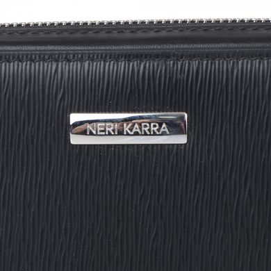 Барсетка-гаманець Neri Karra з натуральної шкіри 0950.134.01/133.01 чорний