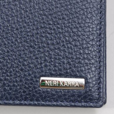 Гаманець чоловічий з натуральної шкіри Neri Karra 0278.05.07 синій