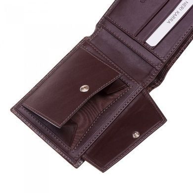 Кошелек мужской Neri Karra из натуральной кожи 0279s.1-11.02 коричневый