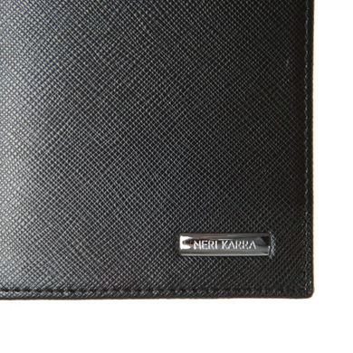 Обкладинка для паспорта Neri Karra з натуральної шкіри 0040.47.01/301.01 чорна