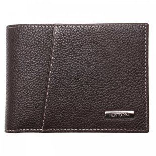 Кошелек мужской из натуральной кожи Neri Karra 0278b.05.49 коричневый