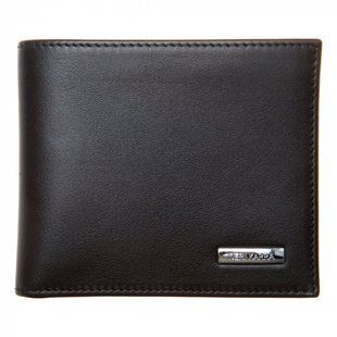 Кошелек мужской из натуральной кожи Neri Karra 0277.3-01.01/05 черный