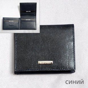 Кошелёк универсальный Neri Karra из натуральной кожи0395.1-42.09 тёмно-синий