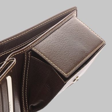 Гаманець чоловічий Neri Karra з натуральної шкіри 0394b.03.49 коричневий