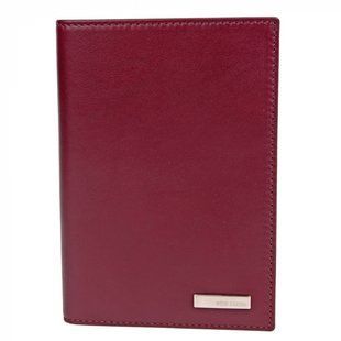Обложка для паспорта Neri Karra из натуральной кожи 0110l.3-01.10/130 бордовый