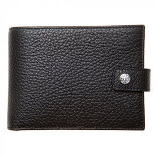 Кошелек мужской Neri Karra из натуральной кожи 0383.55.01 черный