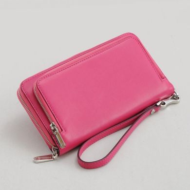 Борсетки-гаманець Neri Karra з натуральної шкіри 0965.01.27 рожева