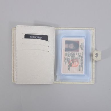 Обкладинка комбінована для паспорта та прав Neri Karra з натуральної шкіри 0031.1-20.22