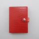 Обкладинка комбінована для паспорта і прав Neri Karra з натуральної шкіри 0031.1-35.50 червона:1