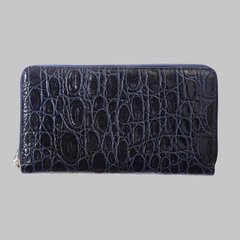 Барсетка-гаманець з натуральної шкіри Neri Karra 0955.1-20.07 синій