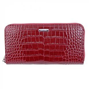 Кошелек женский из натуральной кожи Neri Karra eu0535.112.50 бордовый