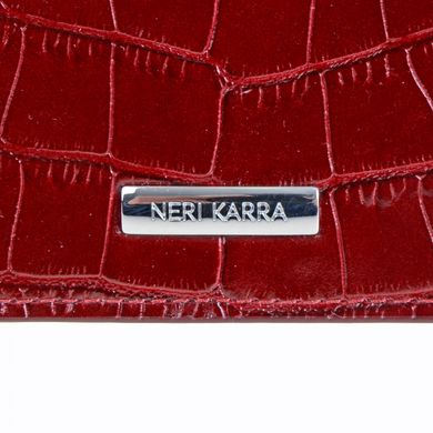 Кредитница из натуральной кожи Neri Karra 0136.112.50/301.150 бордовый