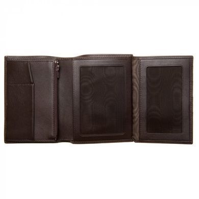 Кошелек мужской Neri Karra из натуральной кожи 0378n.3-01.49 коричневый