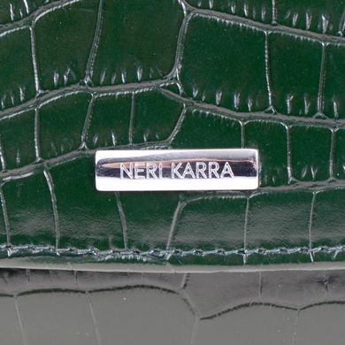 Гаманець жіночий з натуральної шкіри Neri Karra eu0513.112.06 зелений