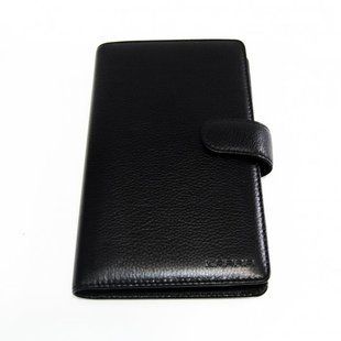 Класична візитниця Karra з натуральної шкіри k10030.504.01 чорна