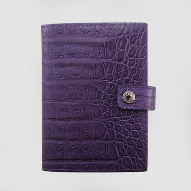 Обложка комбинированная для паспорта и прав Neri Karra из натуральной кожи 0031.1-11.31 фиолетовая