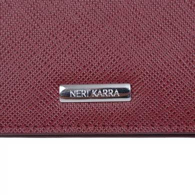 Гаманець жіночий Neri Karra з натуральної шкіри 0504.47.50 бордовий