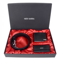 Подарочный мужской набор Neri Karra из натуральной кожи n279/3014/2177201-135