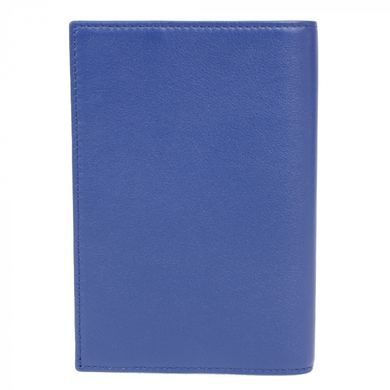 Обкладинка для паспорта Neri Karra з натуральної шкіри 0110l.3-01.100 синій