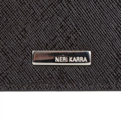 Кредитница Neri Karra з натуральної шкіри 0133.47.63 темно коричневий