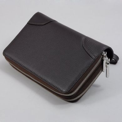 Барсетка-кошелёк Neri Karra из натуральной кожи 0952.03.49 коричневая