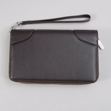 Барсетка-кошелёк Neri Karra из натуральной кожи 0952.03.49 коричневая