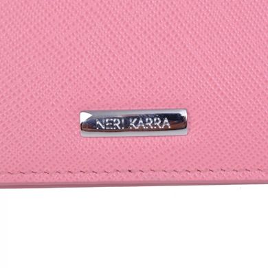 Гаманець жіночий Neri Karra з натуральної шкіри 0504.47.86 рожевий