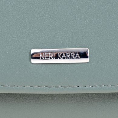 Гаманець жіночий з натуральної шкіри Neri Karra eu0513.3-01.113 зелений