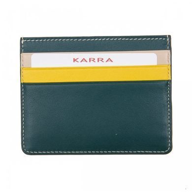 Кредитница Karra з натуральної шкіри k3021.301.06/91.33 мультиколір
