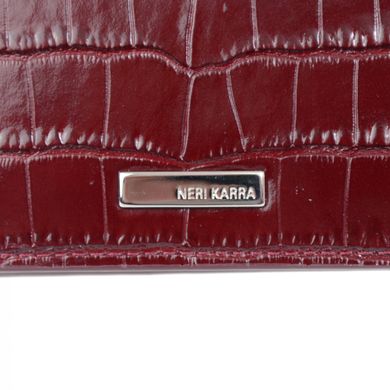 Гаманець жіночий Neri Karra з натуральної шкіри 0504.112.50 бордовий