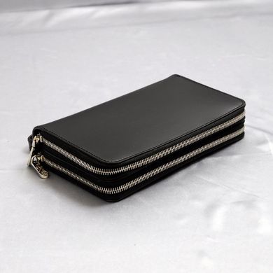 Барсетка-кошелёк Neri Karra из натуральной кожи 0948.1-14.01 черный