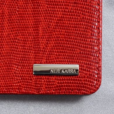 Обкладинка для паспорта Neri Karra з натуральної шкіри 0040.red-3