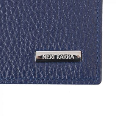Обложка для паспорта Neri Karra из натуральной кожи 0110.55.92 синий