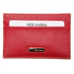 Кредитница Neri Karra из натуральной кожи 0134.47.05 красный
