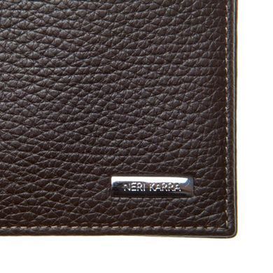 Гаманець чоловічий з натуральної шкіри Neri Karra 0277s.55.49 коричневий